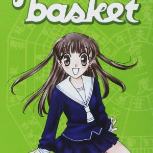 Image reprséentant une fille de l'univers de fruit basket sous un fond vert