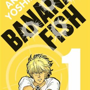 personnage blond avec une arme a feu dans un fond jaune